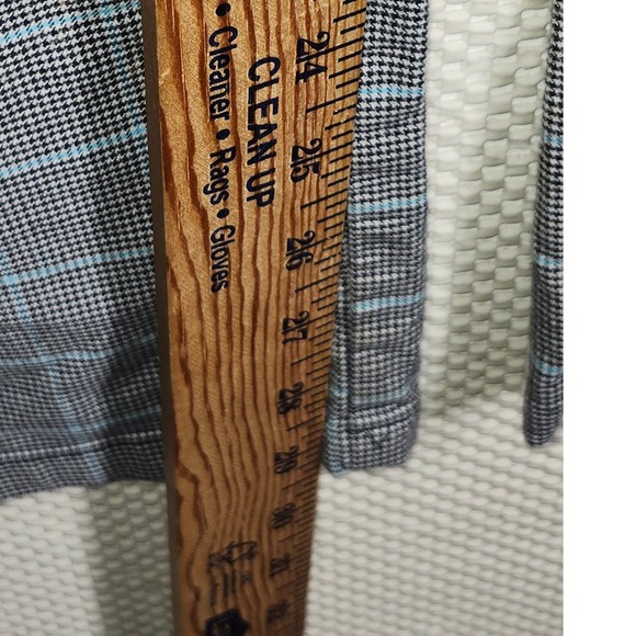 Puma SportLifestyle Golf‎ Pants Mens 36x30 Plaid Checkered Gray Blue Casual - Picture 7 of 11